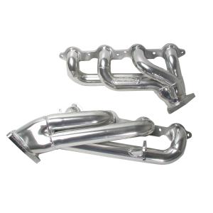 99-04 Chevrolet Silverado 6.0L, 99-04 GMC Sierra 6.0L BBK Headers - CNC Series 1-3/4 Inch Shorty (Polished Ceramic)