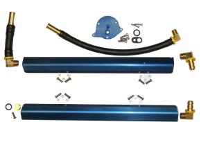 86-95 Ford Mustang 5.0L BBK Fuel Rails - Billet Aluminum