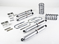 83-97 Mitsubishi Pick-Up Belltech Stage 2 Lowering Kit w/ Street Performance Shocks (Front Lowering: 2.5