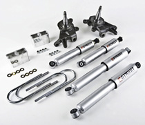 98-00 Frontier (All except Crew Cab) Belltech Stage 2 Lowering Kit w/ Street Performance Shocks (Front Lowering: 2