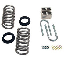 91-96 Dakota Std Cab (Coils Rated for V8 Engine Only) Belltech Stage 1 Lowering Kit w/o Shocks (Front Lowering: 2