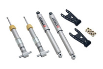 07-10 Sierra 2WD 1/2-Ton Denali Ext / Crew Cab, 07-10 Silverado 2WD 1/2-Ton Denali Ext / Crew Cab Belltech Stage 2 Lowering Kit w/ Street Performance Shocks (Front Lowering: 1