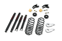 00-06 Chevrolet Tahoe/Suburban/Avalanche, 00-06 GMC Yukon Belltech Lowering Kit with Nitro Drop 2 Shocks - Stage 2 (Drop 1