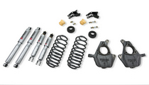 00-06 Chevrolet Tahoe/Suburban/Avalanche (2WD/4WD), 00-06 GMC Yukon (2WD/4WD) Belltech Lowering Kit with Street Performance Shocks - Stage 3 (Drop 1