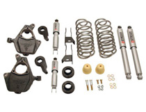 00-06 Avalanche 2WD Z66 w/o Factory Premium Ride Shocks (Including Z710) Belltech Stage 2 Lowering Kit w/ Street Performance Shocks (Front Lowering: 3