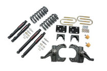 73-87 GMC Jimmy, 73-87 Chevrolet Blazer Belltech Lowering Kit with Nitro Drop 2 Shocks - Stage 2 (Drop 4