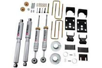 09-13 Ford F150 Belltech Lowering Kit with Street Performance Shocks - Stage 3 (Drop +1