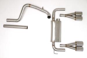 98-02 Camaro V8 B&B Performance Exhaust System, Twin 4.5