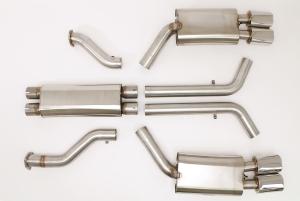 90-91 Corvette ZR-1 B&B Performance Catback Exhaust System 3