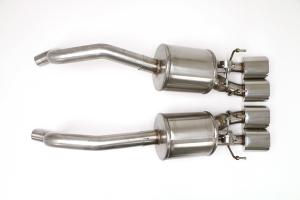 2008 Corvette C6 B&B Performance Fusion Bi-Modal Exhaust System w/ NPP, Quad 4.5