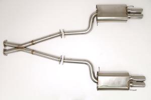 90-96 300ZX Twin Turbo B&B Performance Catback Exhaust System 2-1/2