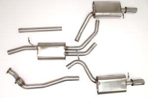 05-08 B7 A4 Fwd 2.0T Manual B&B Performance Exhaust System, 3.5