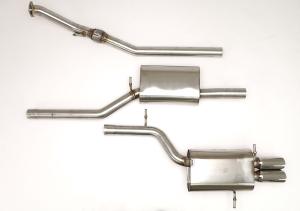 97-01 B5 A4 Quattro 1.8T 5spd B&B Performance Exhaust System, 3