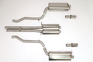 02-04 A6 2.7T 6spd B&B Performance Catback Exhaust System, 3.5