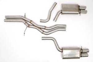 08-09 S5 4.2L V8 Sport B&B Performance Catback Exhaust System, 3.5