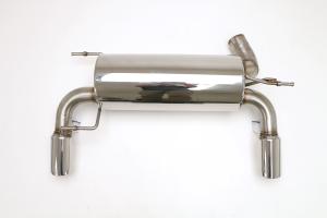 08-09 H3 Alpha B&B Performance Exhaust, Dual, 3.5