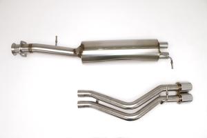 07-08 H2 6.0L/6.2L B&B Performance Catback Exhaust System, True Dual, 4