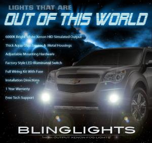 2010-2015 Chevy Equinox BlingLights Fog Lamps Driving Lights Kit