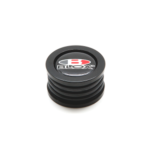 Acura B-series, Honda B-Series, Honda H-series engines Blox Racing Version 2 Billet Cam Seal with Logo Insert (Black)