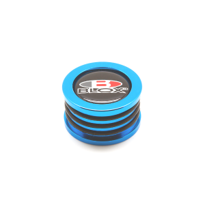 Acura B-series, Honda B-Series, Honda H-series engines Blox Racing Version 2 Billet Cam Seal with Logo Insert (Blue)