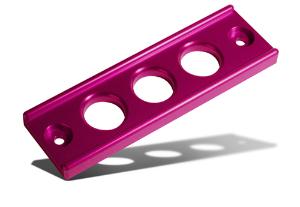 04-09 Honda S2000, 92-00 Honda Civic, 94-01 Acura Integra Blox Racing Billet Battery Tiedown - Purple