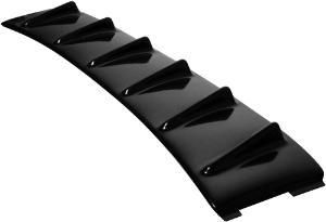 02-07 WRX Blox Racing Vortex Generator, ABS (Black)