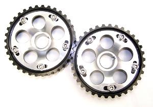 B16A - B18C1-5 (1.6L/1.8L DOHC VTEC), B18A-B (1.8L DOHC), H23A 2.3L DOHC Non-VTEC Blox Racing Adjustable Cam Gears