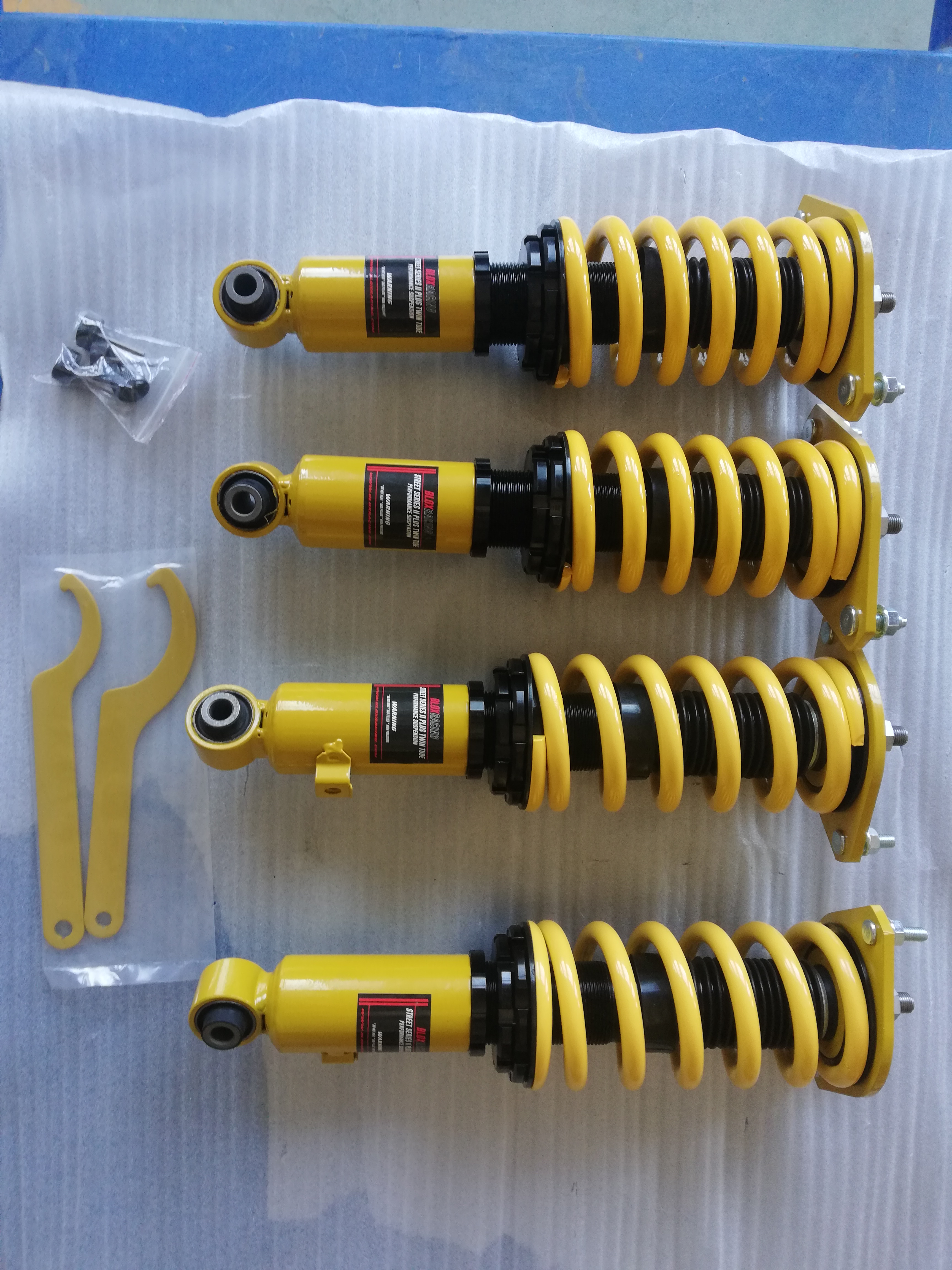 90-05 Mazda Miata BLOX RACING STREET SERIES II PLUS TWIN-TUBE 32-WAY ADJUSTABLE COILOVER SYSTEMS