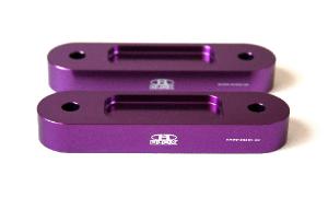 00-09 S2000 Blox Racing Front Bump Steer Kit - 20mm (Purple)