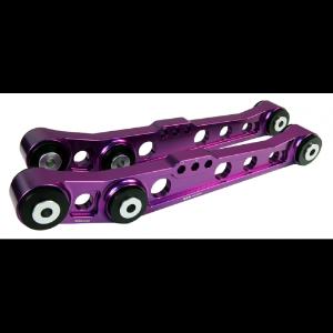 89-95 Honda Civic/ CRX/ Del Sol, 90-01 Acura Integra Blox Racing Billet Lower Control Arms - Purple