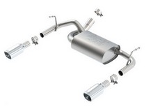 12-16 Jeep Wrangler (3.6L Automatic/Manual Trans 4 Wheel Drive 2&4 door) Borla Exhaust System - Single Split Rear Exit