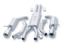 02 Ford Thunderbird 3.9L V8 2DR RWD (Automatic Transmission) Borla Exhaust Systems - Stainless Steel