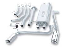 03-04 Hummer H2 6.0L V8 4DR AWD (Automatic Transmission) Borla Exhaust Systems - Stainless Steel