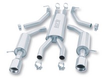 03 Ford Thunderbird 3.9L V8 2DR RWD (Automatic Transmission) Borla Exhaust Systems - Stainless Steel