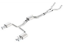 08-12 Audi S5 (4.2L) Borla Cat Back Exhaust - Single Oval Tip