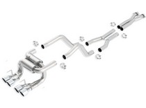 06-11 Chevrolet Corvette (Z06/ZR1, C6 Z06,C6 ZR1- 7.0L/6.2L V8 Manual Trans RWD 2DR Coupe) Borla Cat Back Exhaust