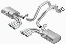 97-04 Chevrolet Corvette (C5 and C5 Z06 5.7L V8 Auto/Manual Trans RWD Coupe/Convertible) Borla Cat Back Exhaust - S-Type II, Dual Split Rear Exit