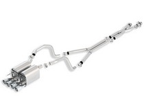 05-08 Chevrolet Corvette (C6 6.0L/6.2L V8 Auto/Manual Trans RWD 2DR Coupe/Convertible) Borla Cat Back Exhaust - S-Type II , Dual Split Rear Exit