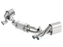 13-15 Porsche 911 (4S 3.8L A/T Rear Wheel Drive/ All-Wheel Drive) Borla Cat Back Exhaust - S-Type , Dual Split Rear Exit, (2.5