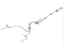 15-16 Ford F150 (2.7L/3.5L V6 EcoBoost/5.0L V8 Automatic 2+4 wheel drive) Borla Cat Back Exhaust - S-Type , Single Split Rear Exit