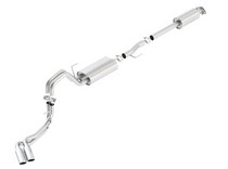 15-16 Ford F150 (2.7L/3.5L V6 EcoBoost/5.0L V8 Automatic 2+4 wheel drive) Borla Cat Back Exhaust - S-Type , Side Exit