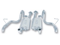 87-93 Ford Mustang GT 5.0L V8 RWD 2DR Borla Exhaust Systems - Split Rear Tip Exit w/ Tip Style 33