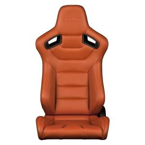 Universal (Can Work on All Vehicles) Elite Series Sport Seats - British Tan Leatherette