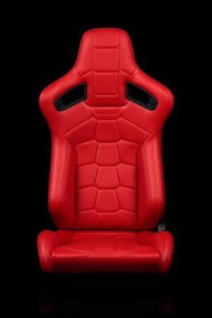 Universal (Can Work on All Vehicles) Elite-X Series Sport Seats - Red Komodo