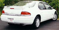 01-05 Sebring 2Dr, 94-98 Jetta, 95-00 Cirrus, 96-00 Stratus California Dream Custom Style Paintable Wing - Measure Down: 16 7/8