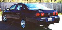 00-04 Focus 4dr, 00-05 Impala, 98-04 Alero, 99-07 S80 California Dream Custom Style Paintable Wing - Measure Down 18 3/4