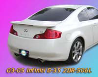 06-07 G35 2dr California Dream Custom Style Paintable Wing