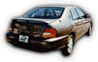 98-01 Altima California Dream OE Style Paintable Wing - Measure Down: 13 1/2