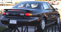 96-99 Sable, 96-99 Taurus California Dream Custom Style Paintable Wing - Measure Down: 18 1/8