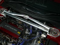 03-07 Lancer EVO CT9A Carbing Type RS Strut Tower Bar w/ MCS (Front)